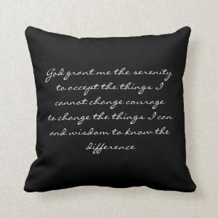 Serenity Prayer Cushion