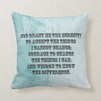 Serenity Prayer Cushion