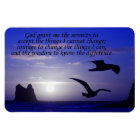 serenity prayer double bird blues photo magnet