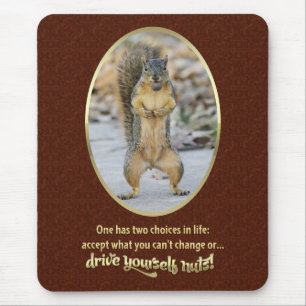 Serenity Prayer in a Nutshell Mouse Mat