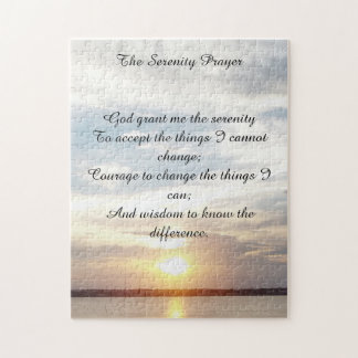 Serenity Prayer Jigsaw Puzzle
