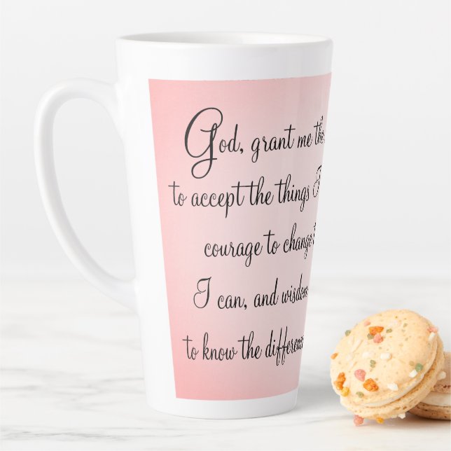 Serenity Prayer Latte Mug (In Situ)