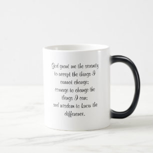 Serenity Prayer Magic Mug