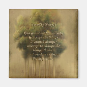 Serenity Prayer Magnet