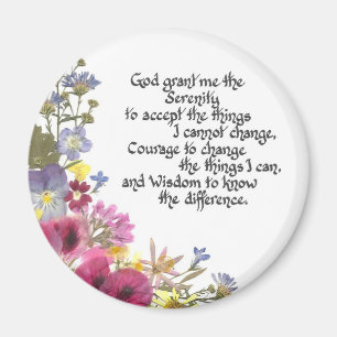 Serenity Prayer Magnet