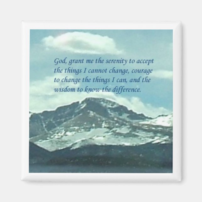 Serenity Prayer Magnet (Front)