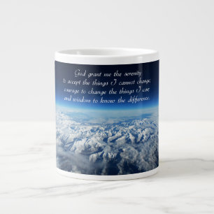 Serenity Prayer & Mountains Mug
