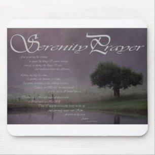 Serenity Prayer Mouse Mat
