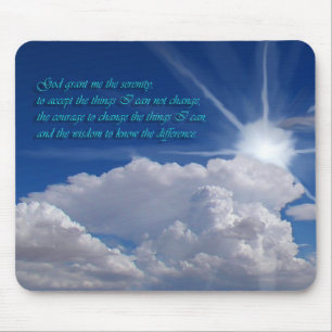 Serenity prayer mousepad1nf mouse mat