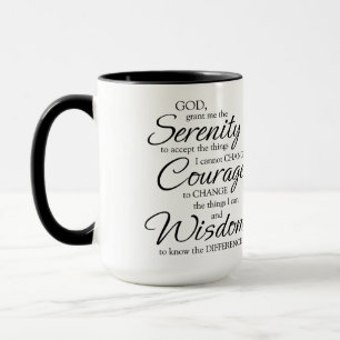Serenity Prayer Mug