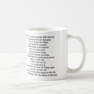 SERENITY PRAYER MUG