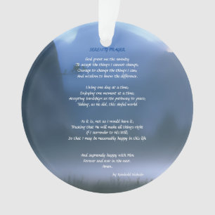 Serenity Prayer Ornament