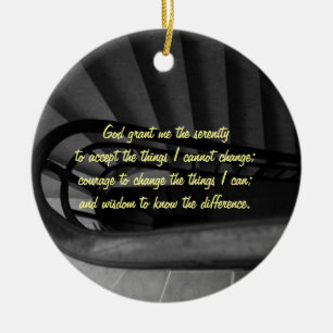 Serenity Prayer Ornament