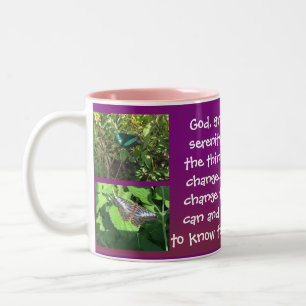 serenity prayer photos / message mug 15c