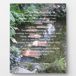 Serenity Prayer Plaque