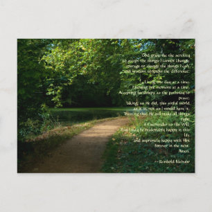 Serenity Prayer Postcard