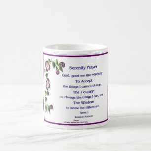 Serenity Prayer Short Coffee Mug