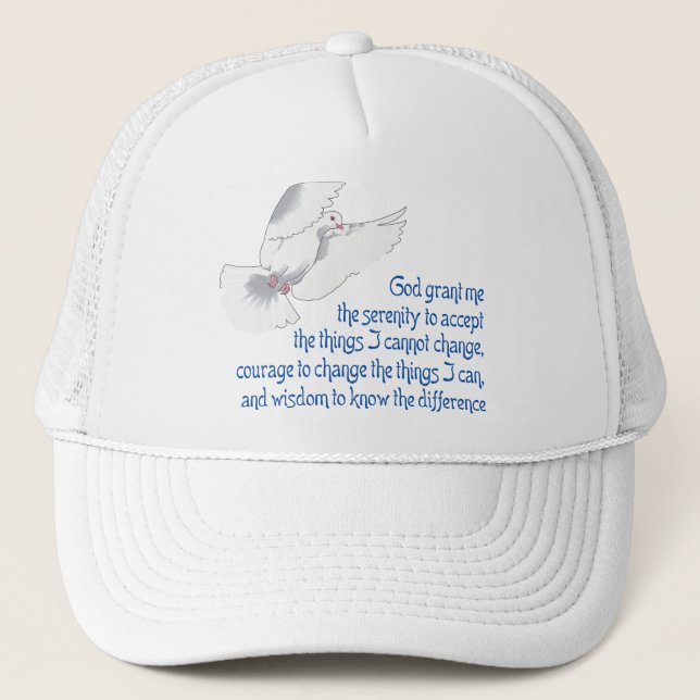 Serenity Prayer Trucker Hat (Front)