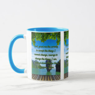 Serenity Prayer Two-Tone Mug
