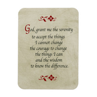Serenity Prayer/Vintage Style Magnet