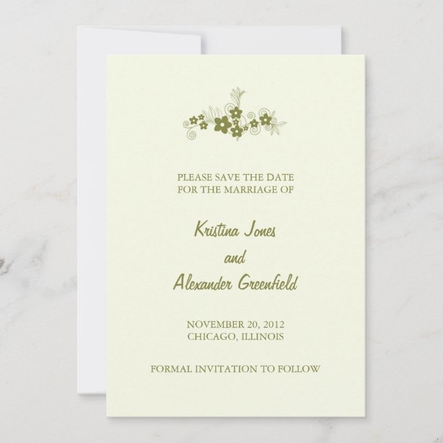 Serenity -save the date cards (Front)