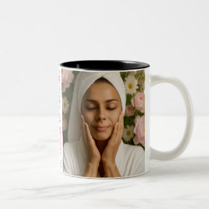 Serenity Spa Glow Two-Tone Coffee Mug
