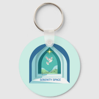SERENITY SPACE ORNAMENT KEY RING