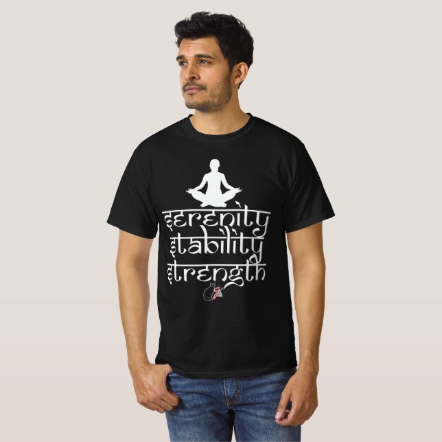 Serenity Stability Strength T-Shirt (Front Full)