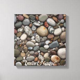 Serenity Stones Canvas Print
