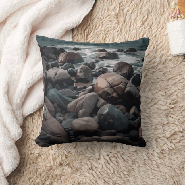 Serenity Stones Cushion (Blanket)