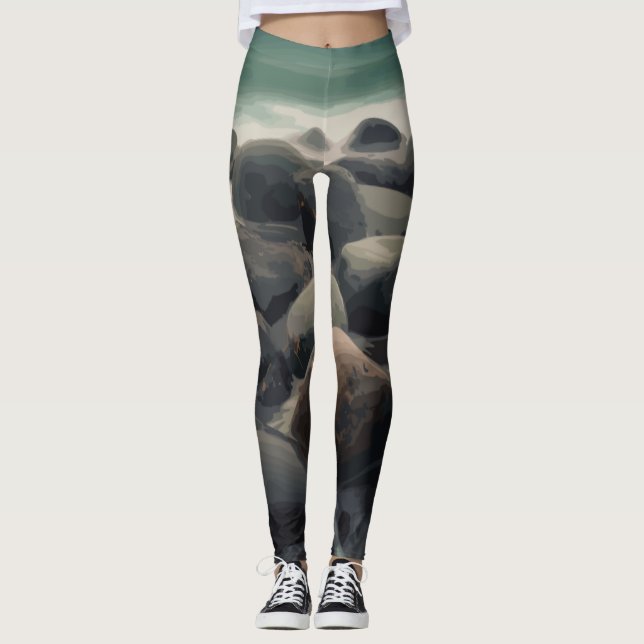 Serenity Stones Leggings (Front)