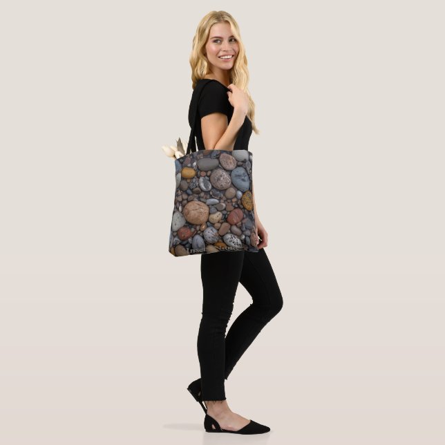 Serenity Stones Tote Bag (On Model)