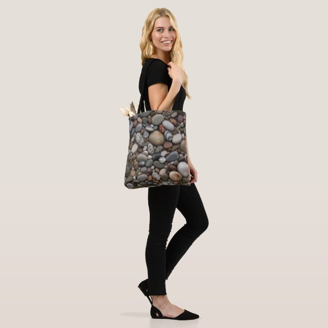 Serenity Stones Tote Bag (On Model)