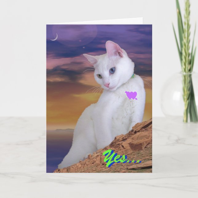 Serenity throne Valentine card - Customized (Front)