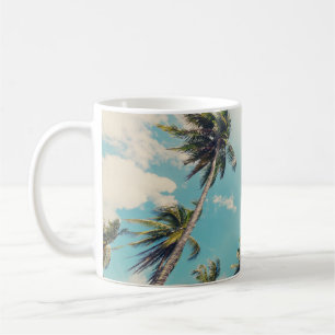 Serenity Tropical Beach Landscape Coffee Mug