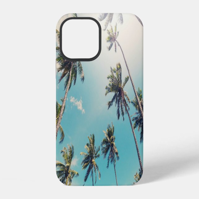 Serenity Tropical Beach Landscape iPhone Case (Back)