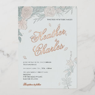 Serenity Wedding Invitation