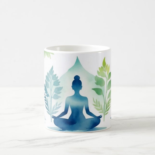 Serenity Yoga Coffee  Mug (Center)