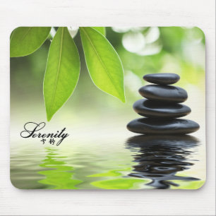 "Serenity" Zen Rocks Mousepad