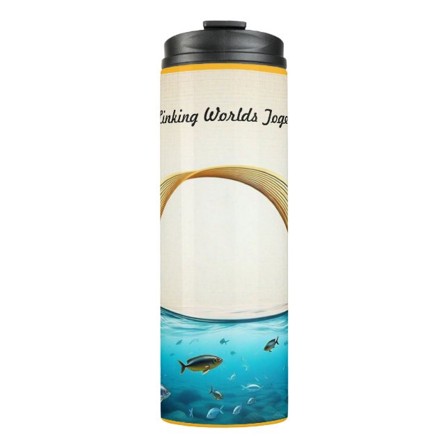 "Serenity's Bridge Connects" Thermal Tumbler (Front)