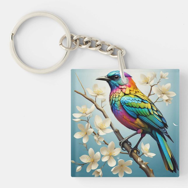" SERENITY'S PERCH " KEY RING (Front)