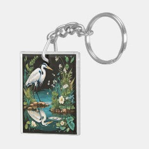 " serenity's stance " key ring