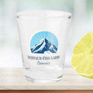Serfaus‑Fiss‑Ladis Austria Ski shot glass