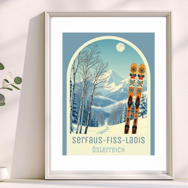 Serfaus‑Fiss‑Ladis Austria ski vacation Poster (Creator Uploaded)