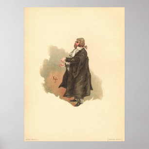Sergeant Buzfuz by Kyd Dickens The Pickwick Papers Poster