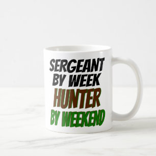 Sergeant Loves Hunting Coffee Mug
