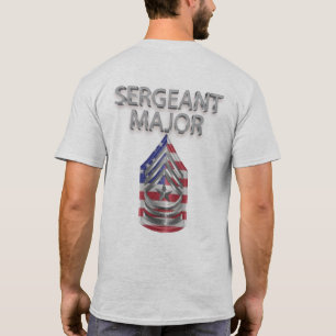 Sergeant Major Customised Rank T-Shirt