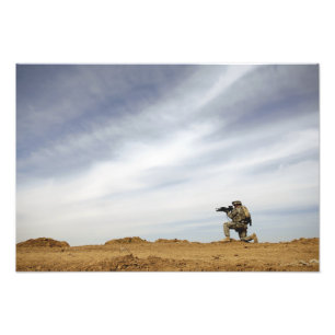 Sergeant provides security photo print