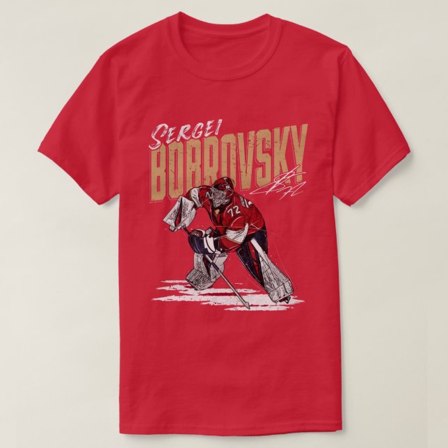 Sergei Bobrovsky Chisel T-Shirt (Design Front)