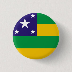 Sergipe, Brazilian state flag button